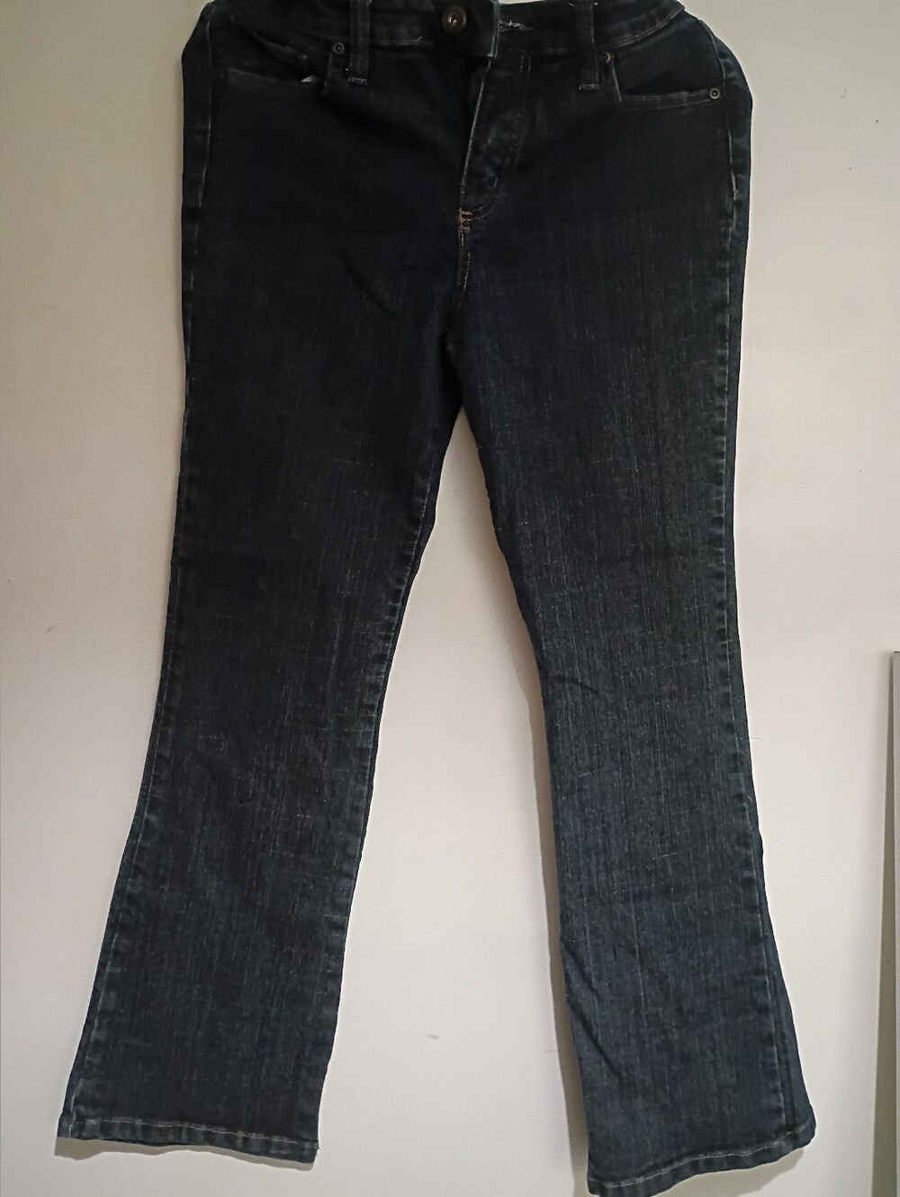 St. John's Bay Dark Blue Bootcut Jeans Size 10s